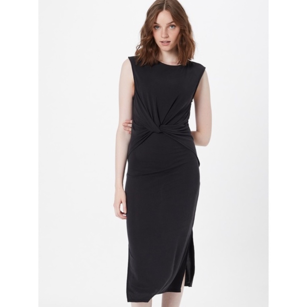 Halston Dress with Slit on Side